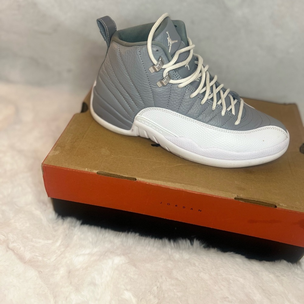 Grey and white Jordan